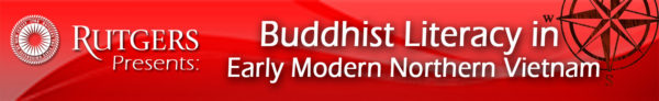 Symposium: Buddhist Literacy in Early Modern Northern Vietnam