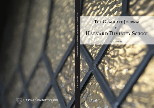 CFP: The Graduate Journal of Harvard Divinity School